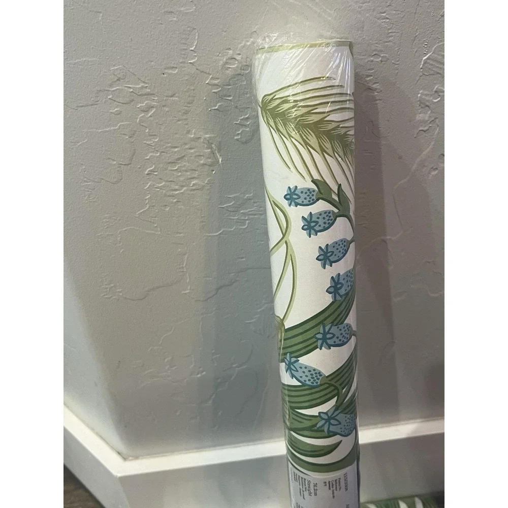 Cole & Son Bluebell Floral Wallpaper New 10.05cmx52cm Anthro Inspired Wallcover